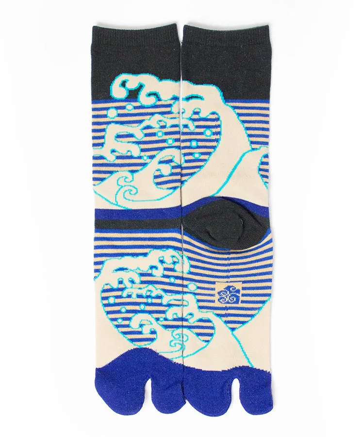 Great Wave Tabi Socks / High Quality Geta Socks