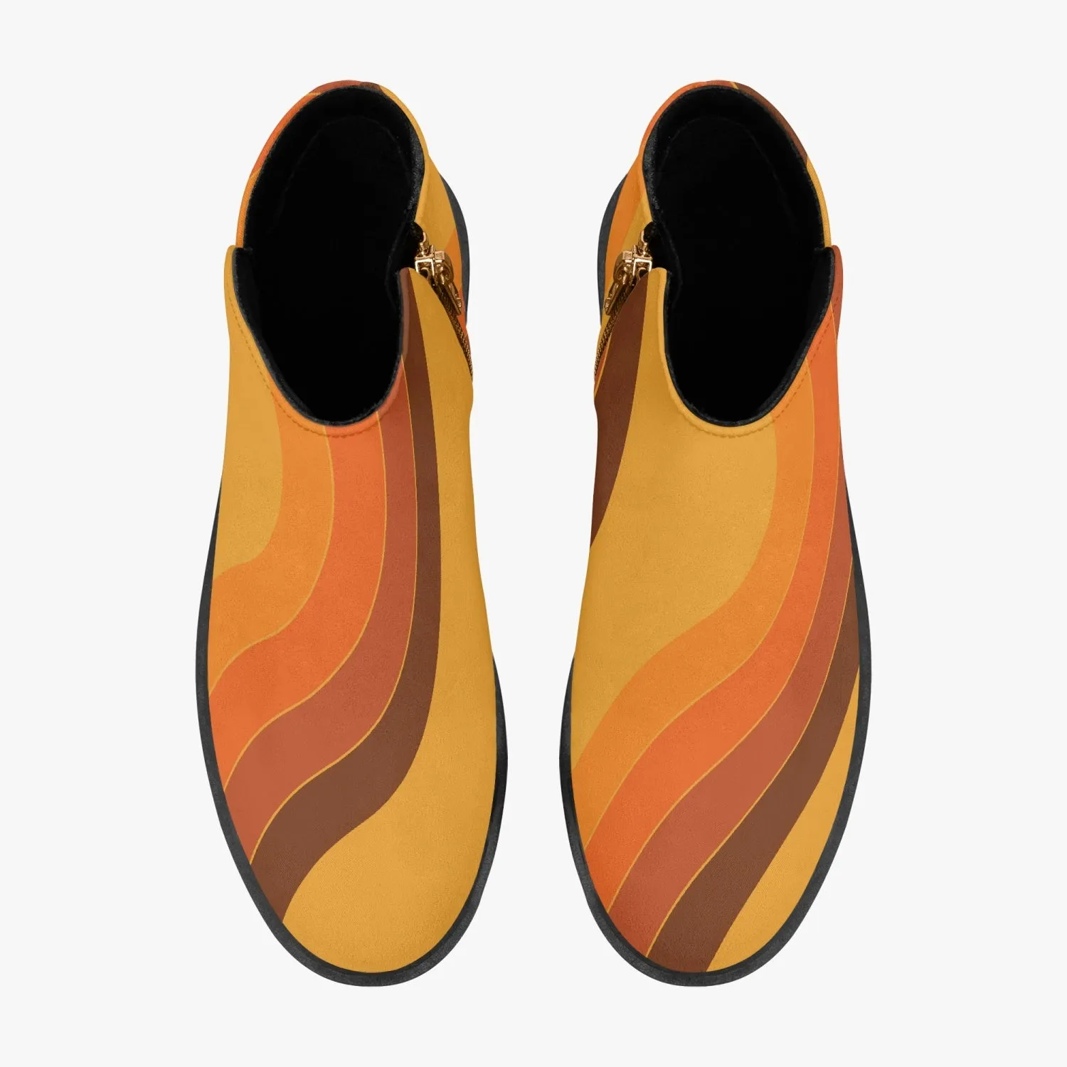 Groovy Mid Mod Hipster 60s MCM Ankle Shoe Boots