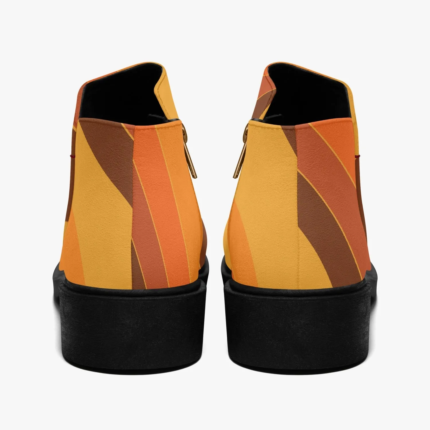 Groovy Mid Mod Hipster 60s MCM Ankle Shoe Boots