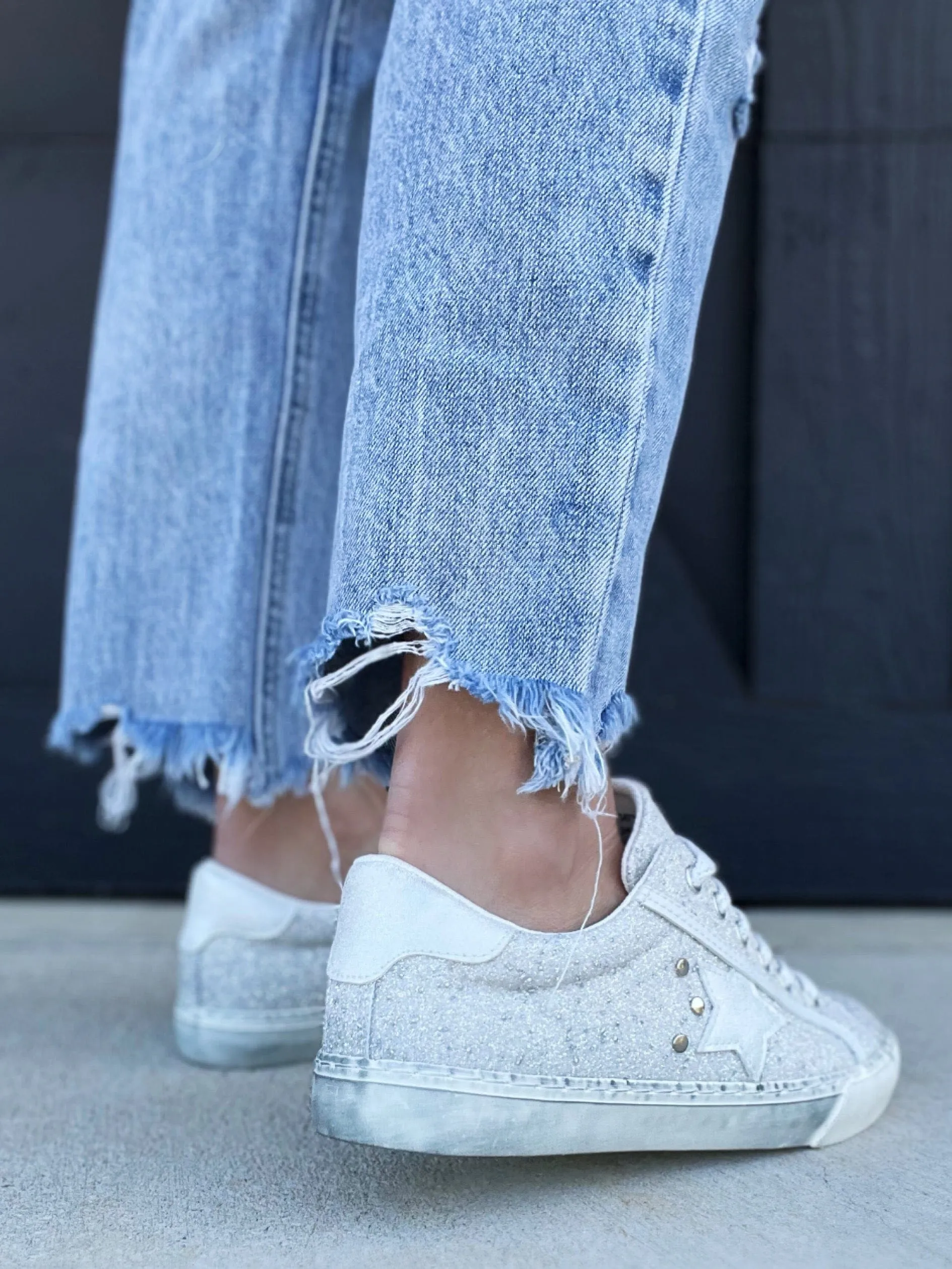 Hey Girl By Corkys Big Dipper Sneakers In Off White