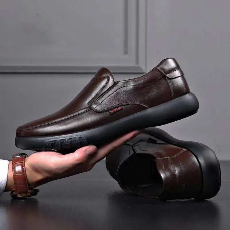 Hnzxzm New Black Shoes Men Loafers Breathable Soft Moccasins Man High Quality Casual PU Leather Boat Shoes Men Flats Male Driving Shoes