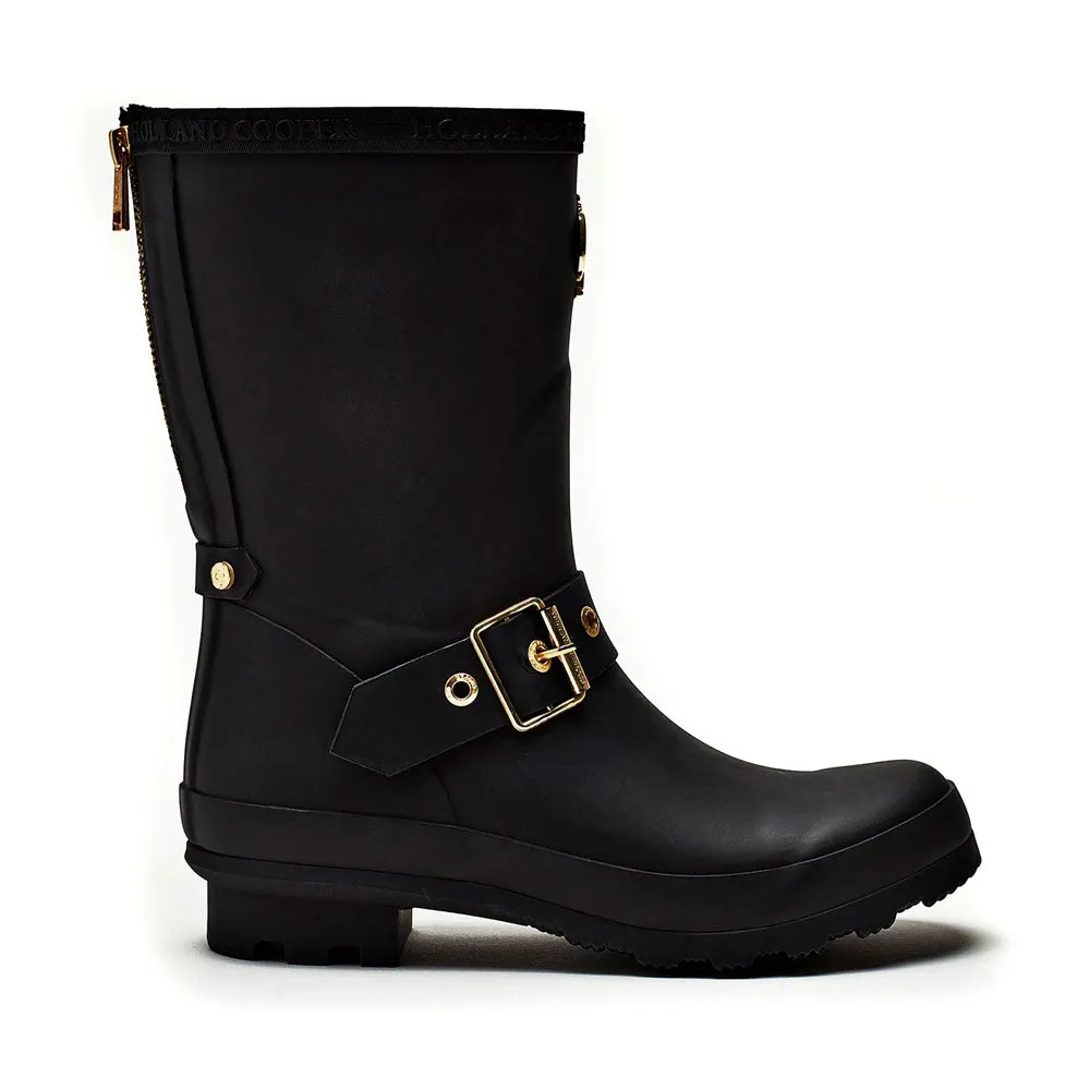 Holland Cooper Ladies Matt Short Zip Chelsea Wellington