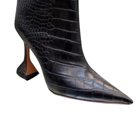 HUMJA Leather Ankle Boots