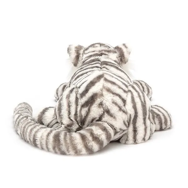 Jellycat Scrumptious Sacha Snow Tiger