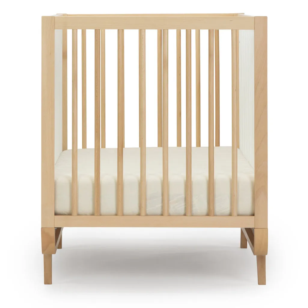 Jolly 3-in-1 Convertible Crib | White/Natural
