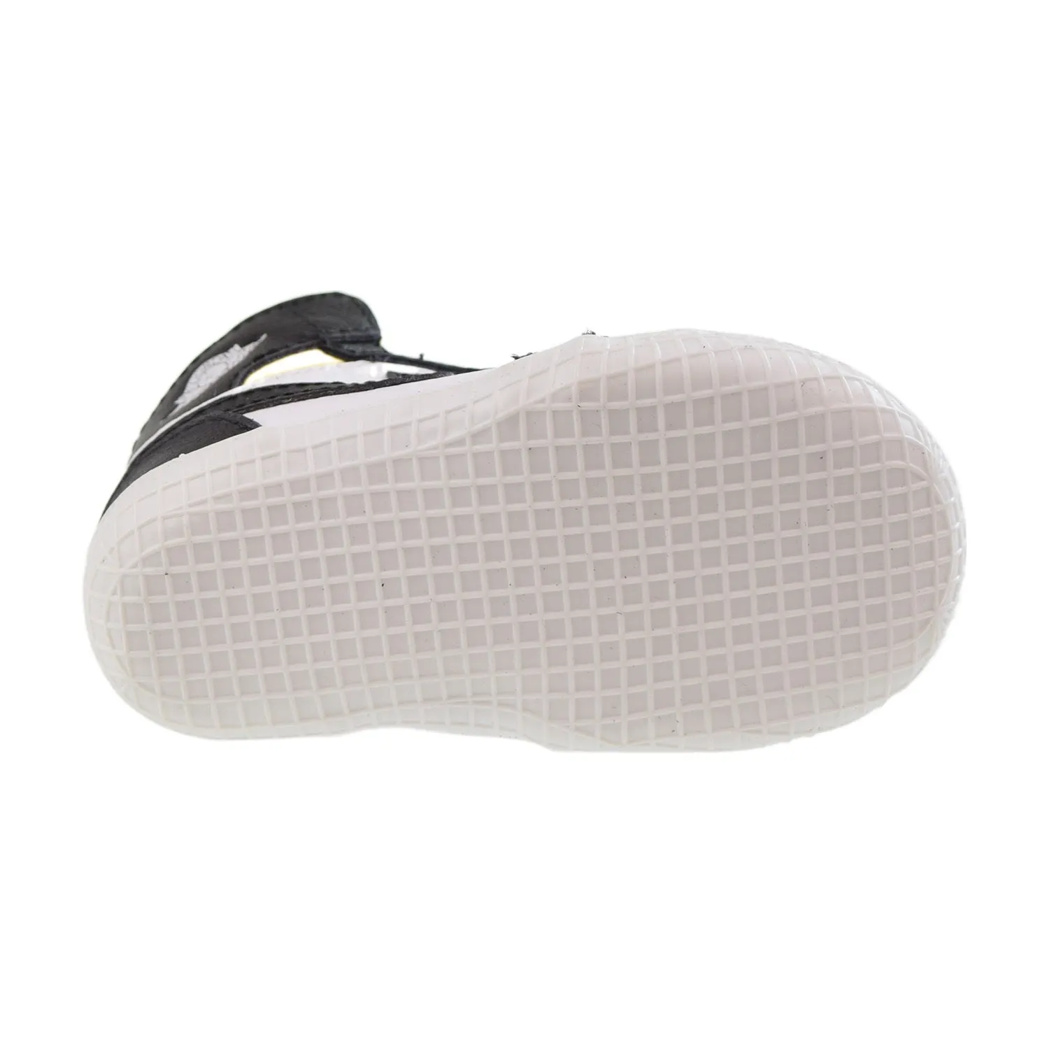 Jordan 1 Crib Bootie Black-White Varsity-Maize