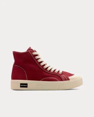 Juice Burgundy High Top Sneakers