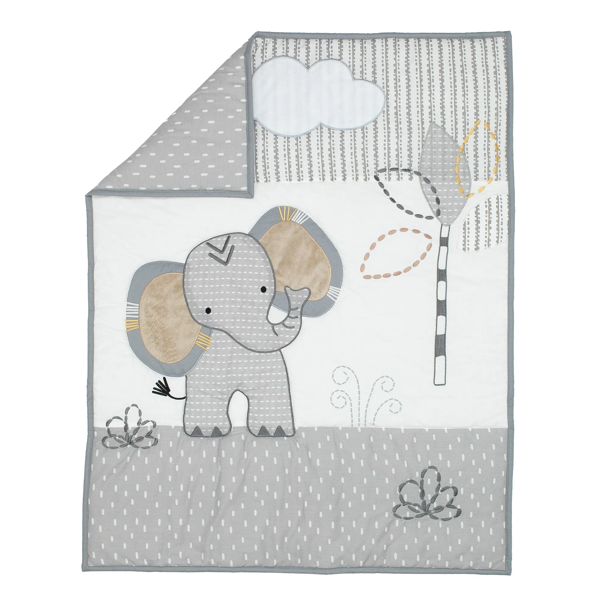 Jungle Safari 3-Piece Mini Crib Bedding Set