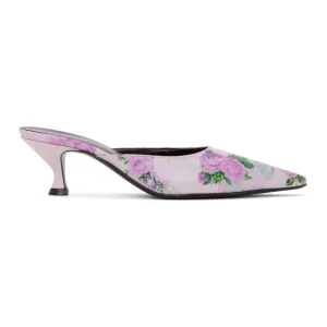 Kwaidan Editions Pink Special Pointy Toe Kitten Heels