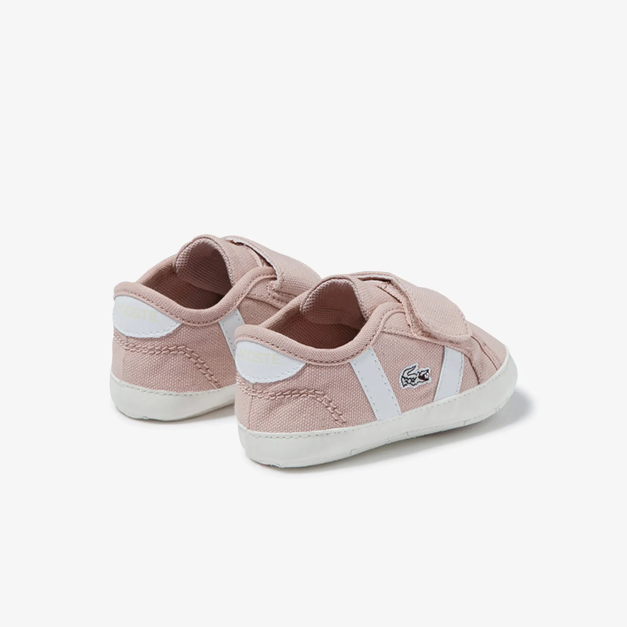 Lacoste Sideline Crib 120 1 Cub Sneakers - Hydrangea/White-Cork-Chestnut Green