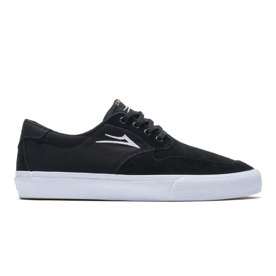 Lakai Riley 3 Black Suede Skate Shoes