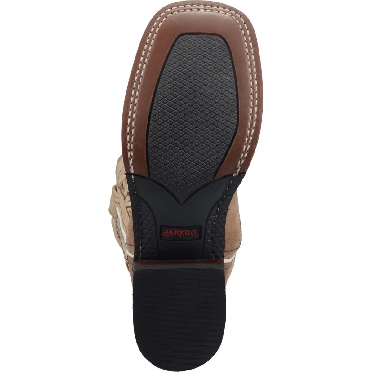 'Laredo' Women's 11" Kite Days Western Square Toe - Tan / Brown