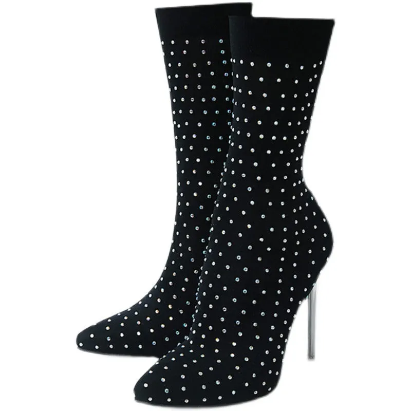 Lavinder Silver-toned Ankle Boots