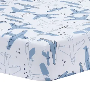 Little Aviator Fitted Crib Sheet