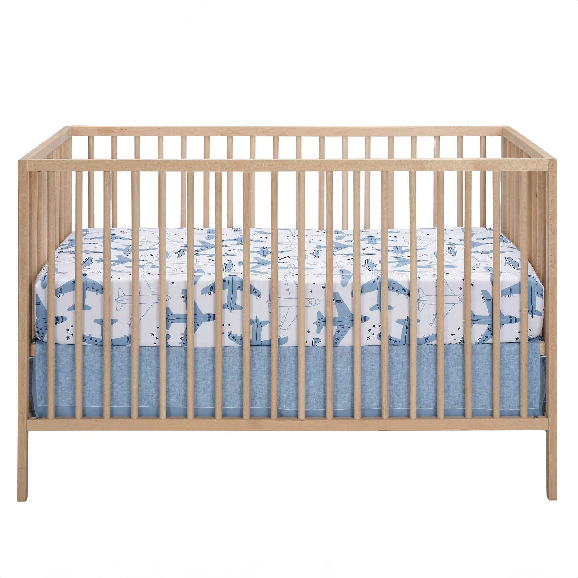 Little Aviator Fitted Crib Sheet