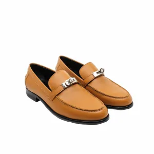 loafer kelly buckle brown phw #37