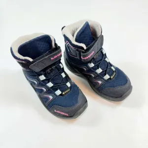 Lowa navy/berry Maddox Warm Gore-Tex hiking boots 25