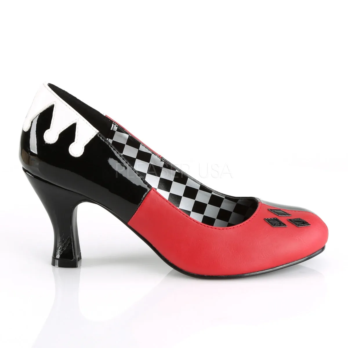 Maid of Mischief Harley Quinn Heels