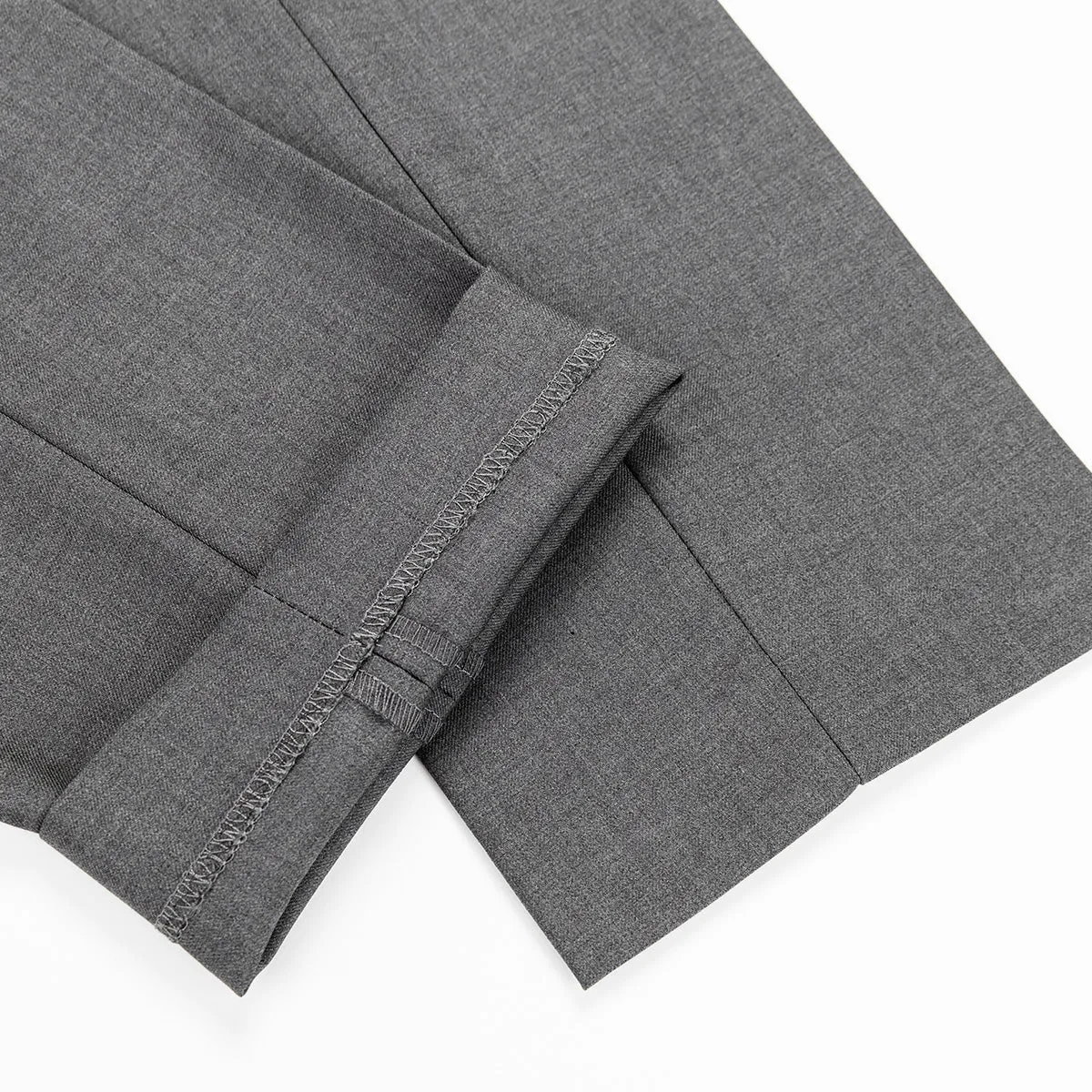 Men's 2-Piece Classic Two Button Casual Gray Suit
