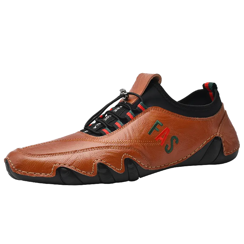 Mens Shoes Casual Genuine Leather Luxury Brand Men Loafers Italian Breathable Driving Shoes Slip On Moccasins Plus Size38-46