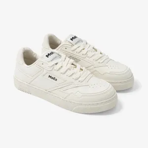 MoEa | GEN9 Corn Grained Vegan Sneakers | Pure White