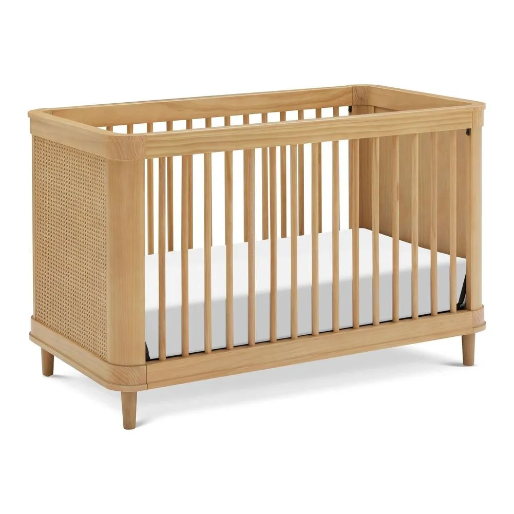 Namesake Marin Cane Convertible Crib and 6-Drawer Dresser Nursery Set