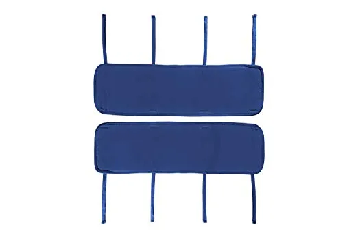 Navy Crib Rail Guard - 2 Piece