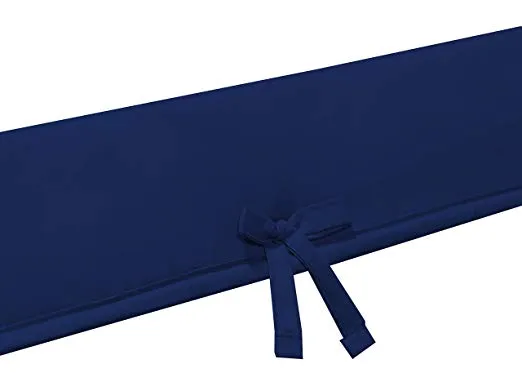 Navy Crib Rail Guard - 2 Piece