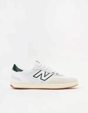 New Balance Numeric 440 V2 Skate Shoes - White/Green