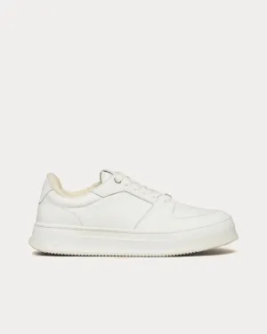 New Lace Up Arcade Leather White Low Top Sneakers