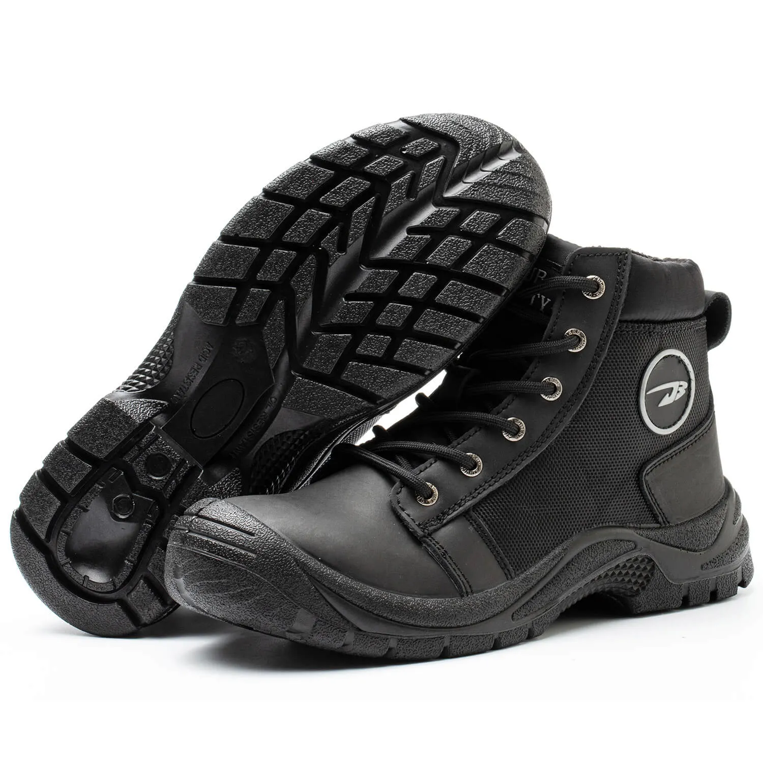 Non-Slip Puncture Resistant Waterproof Winter Steel Toe Work Boots TFWMGV