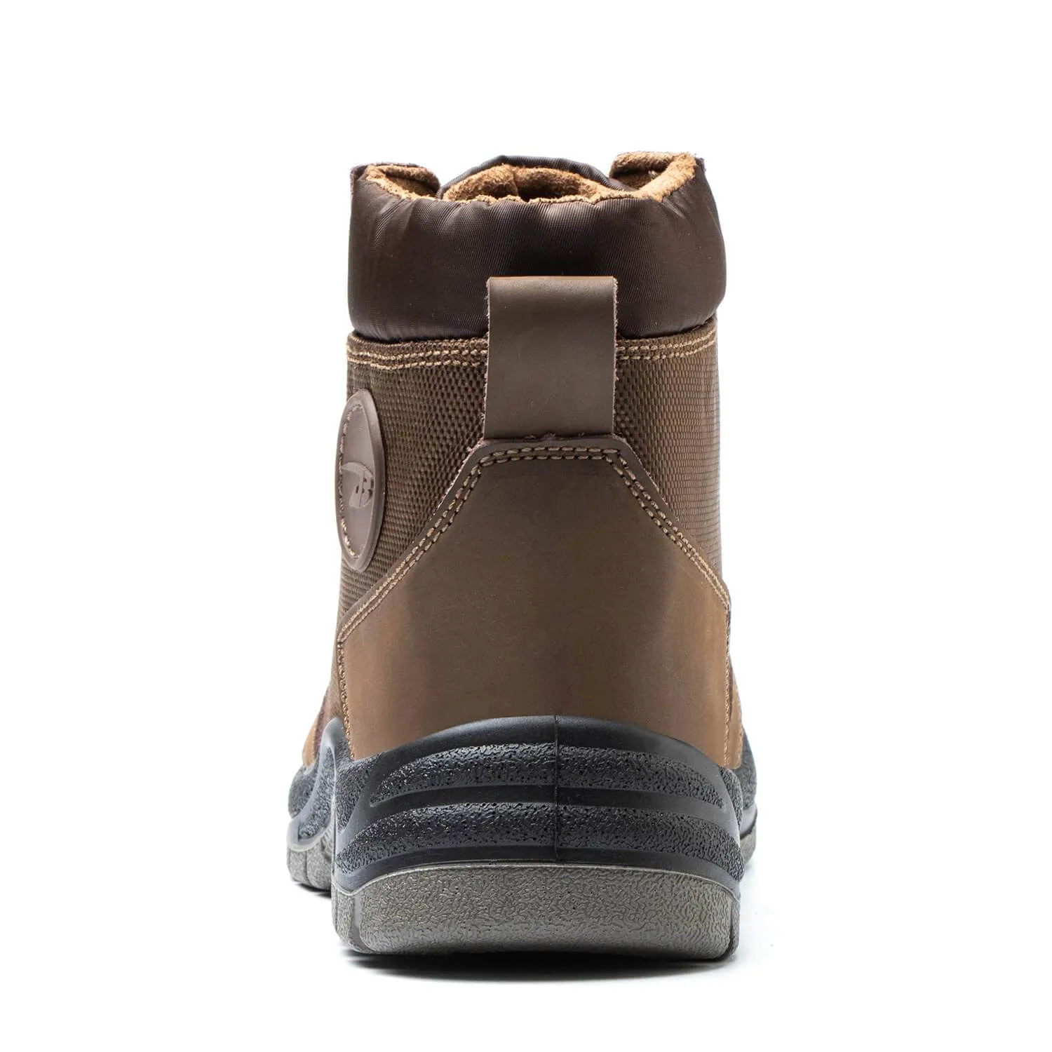 Non-Slip Puncture Resistant Waterproof Winter Steel Toe Work Boots TFWMGV