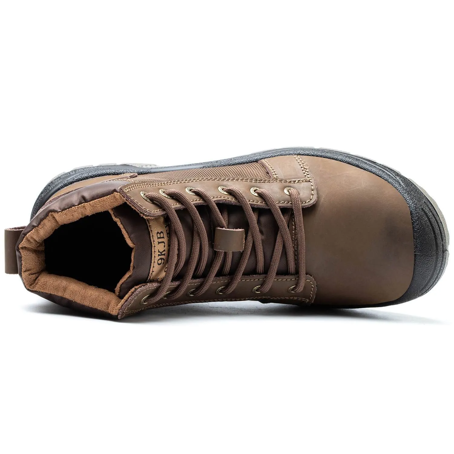 Non-Slip Puncture Resistant Waterproof Winter Steel Toe Work Boots TFWMGV