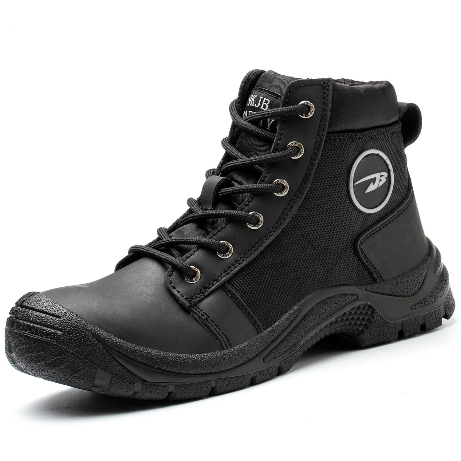 Non-Slip Puncture Resistant Waterproof Winter Steel Toe Work Boots TFWMGV