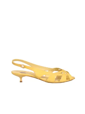 Patent Leather Kitten Heels