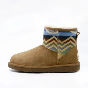 Pendleton Short Ugg Boot - Chestnut