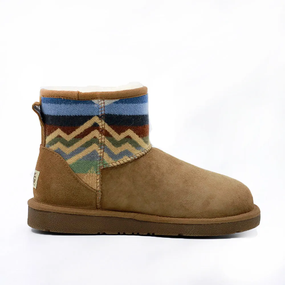 Pendleton Short Ugg Boot - Chestnut