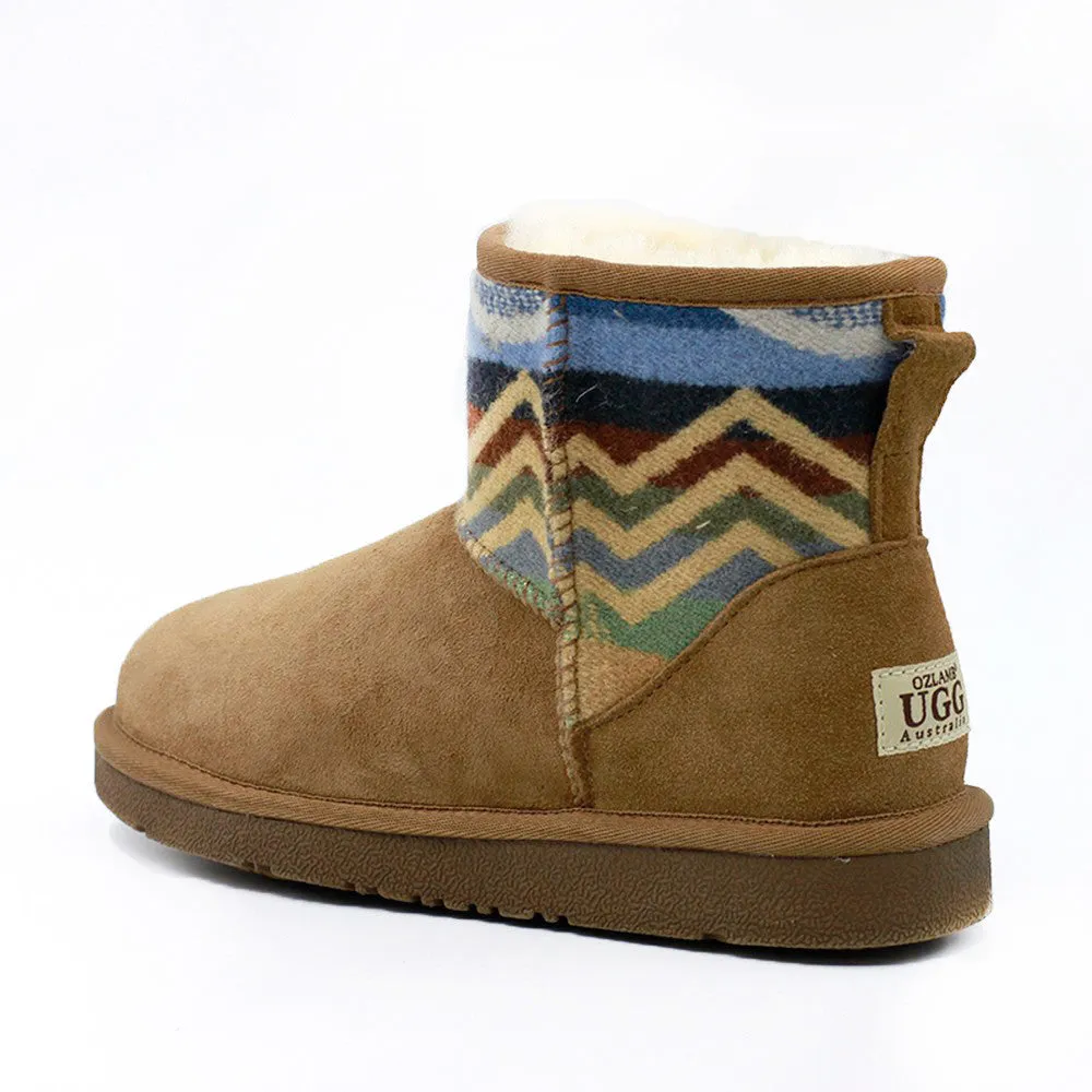 Pendleton Short Ugg Boot - Chestnut
