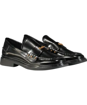 Pepe Jeans Penny Studs Loafers Black UK 8 EU 41 👠