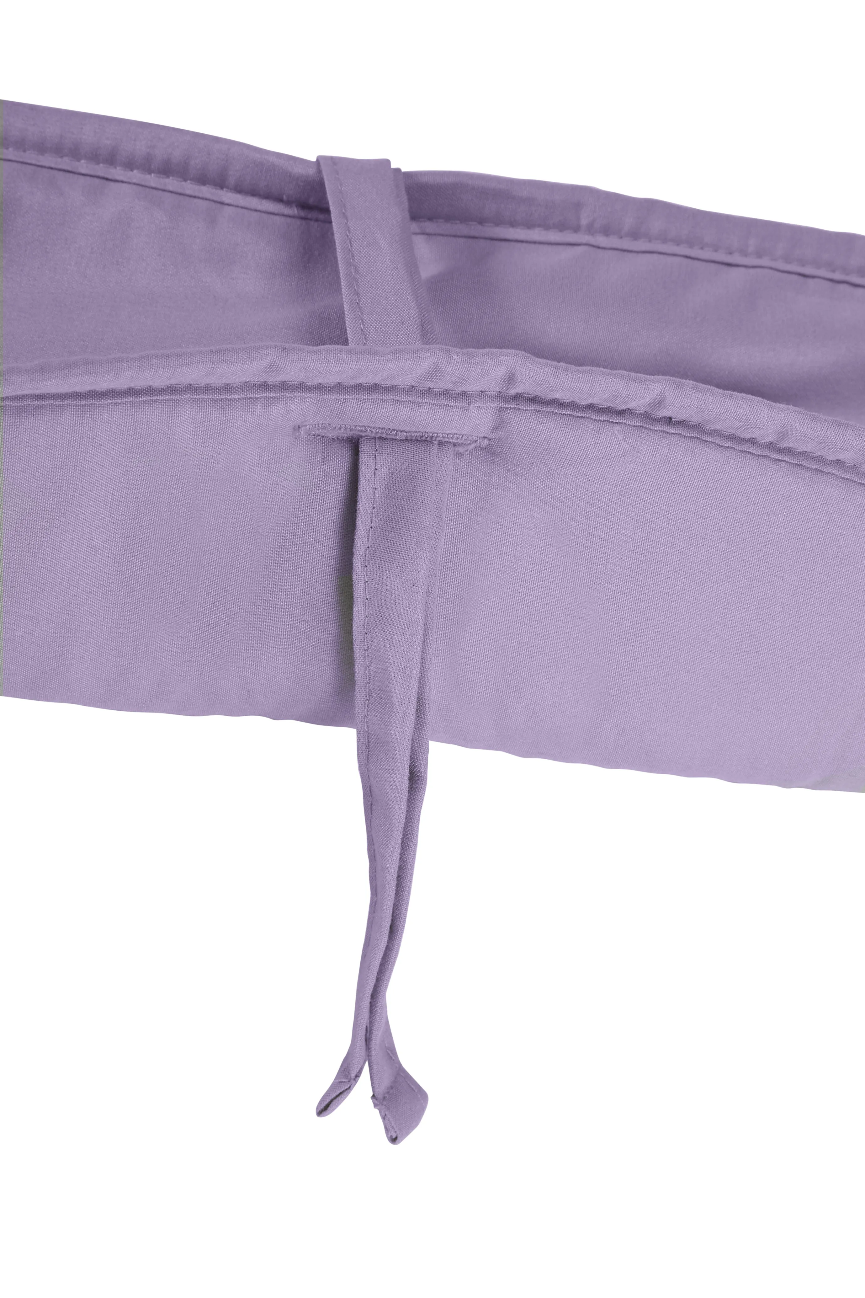 Purple 3-Piece Padded Baby Crib Rail Cover Set