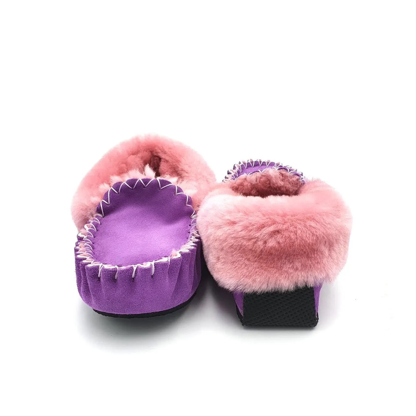 Purple & Pink Moccasins