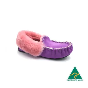 Purple & Pink Moccasins
