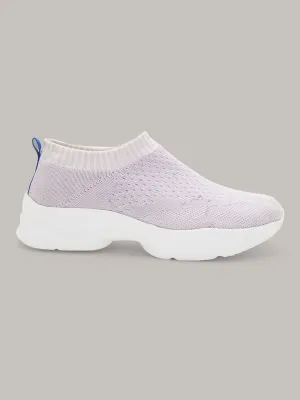 Roar For Good Peach Lilac Shoes for Women | Soft Cushion Insole, Slip-Resistance, Dynamic Feet Support & Arch Support | Made from recycled PET bottles | Fashionable & Stylish
