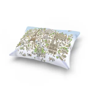 Satin Cushion Paris