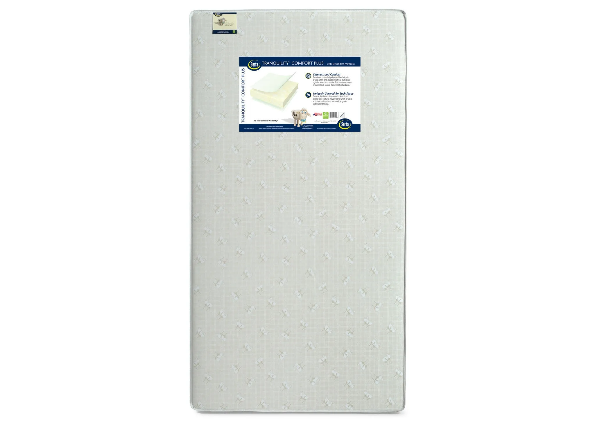 Serta Tranquility™ Comfort Plus Crib & Toddler Mattress