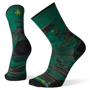 SmartWool PhD Cycle Ultra Light Dialed Print Crew Socks