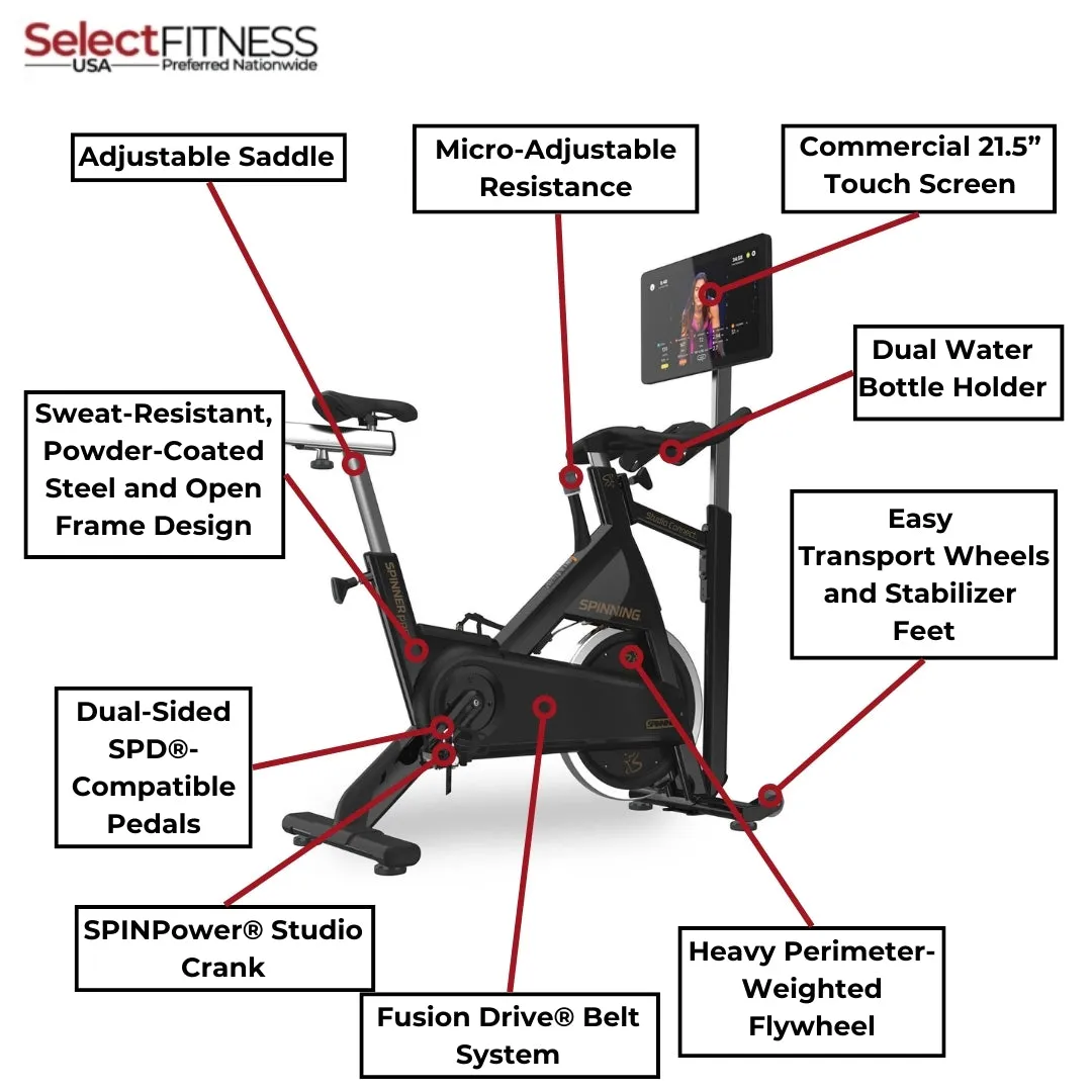 Spinning PRO Bike with Studio Connect Console - Spinner Line