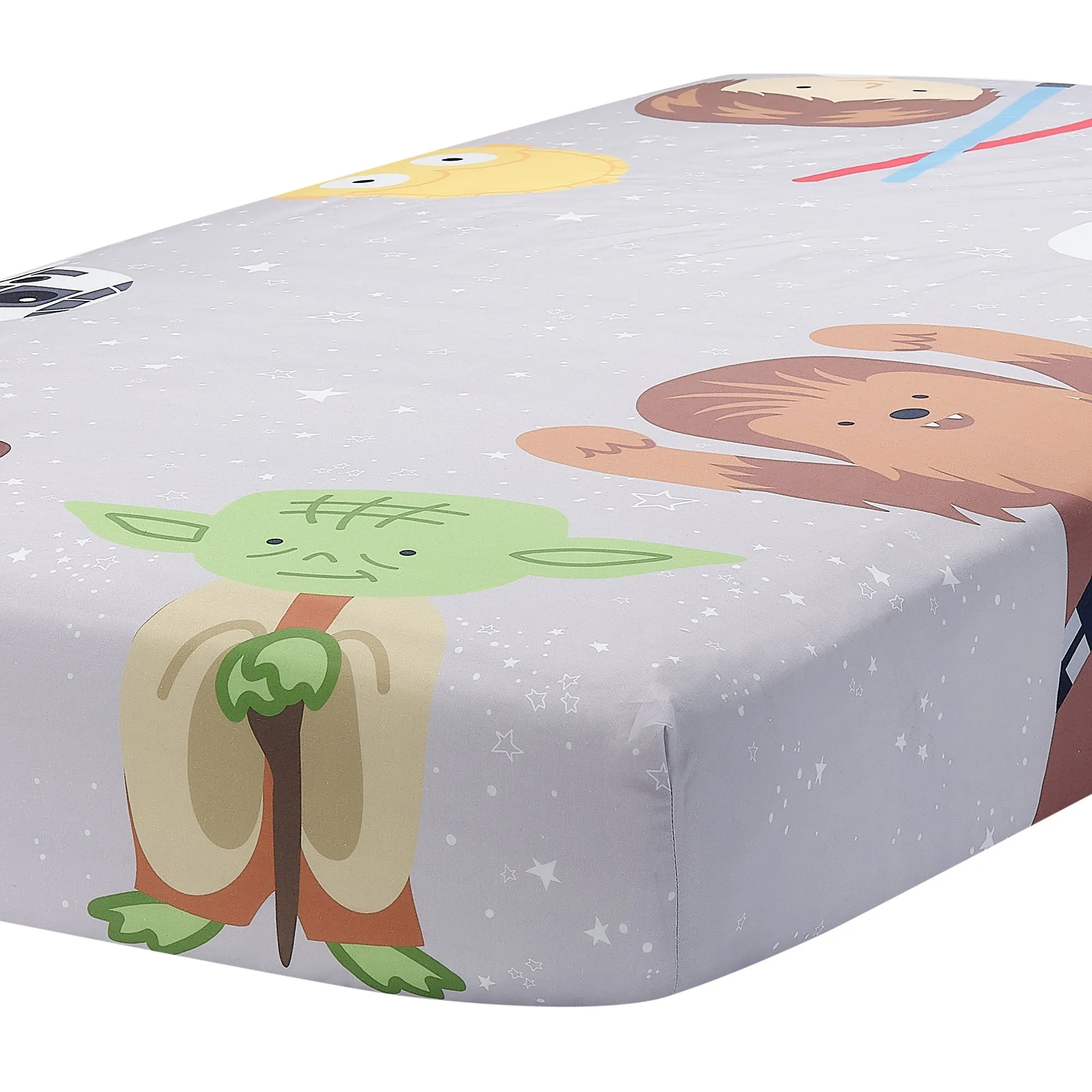 Star Wars Galaxy Fitted Crib Sheet