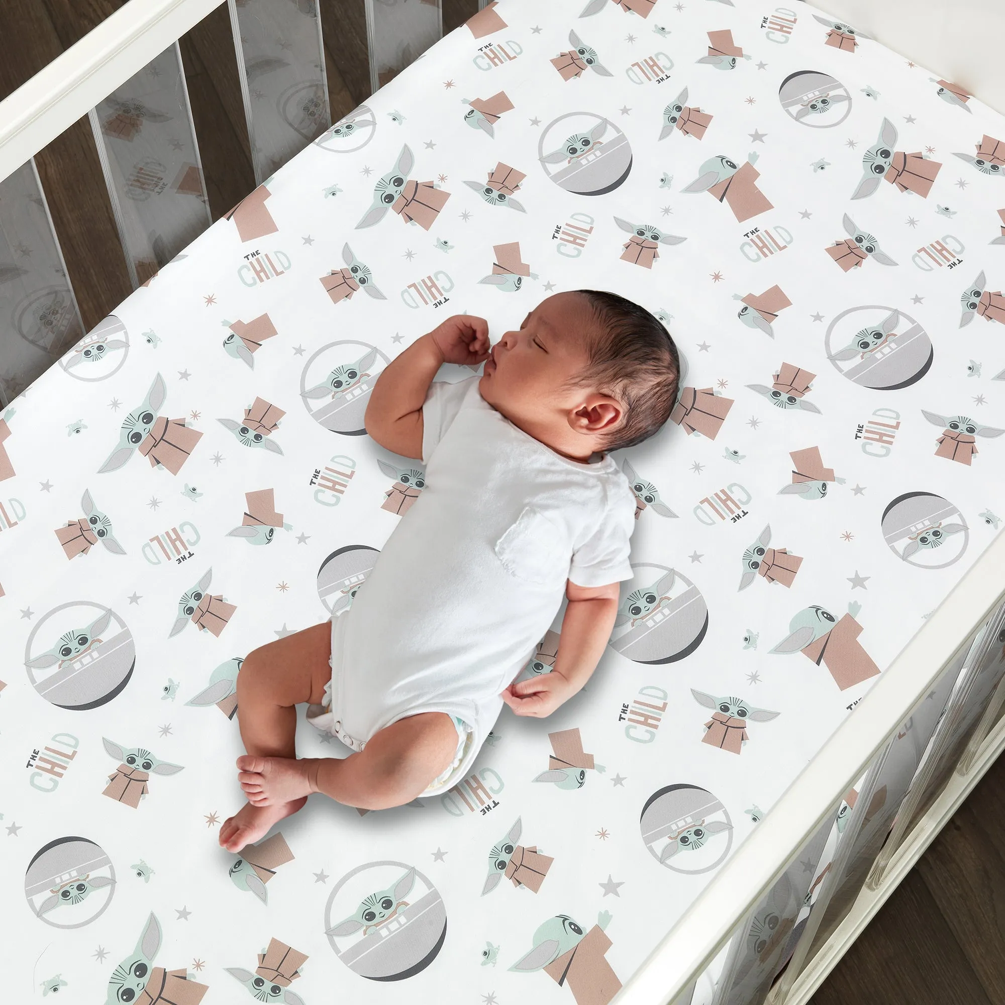Star Wars The Child Fitted Crib Sheet