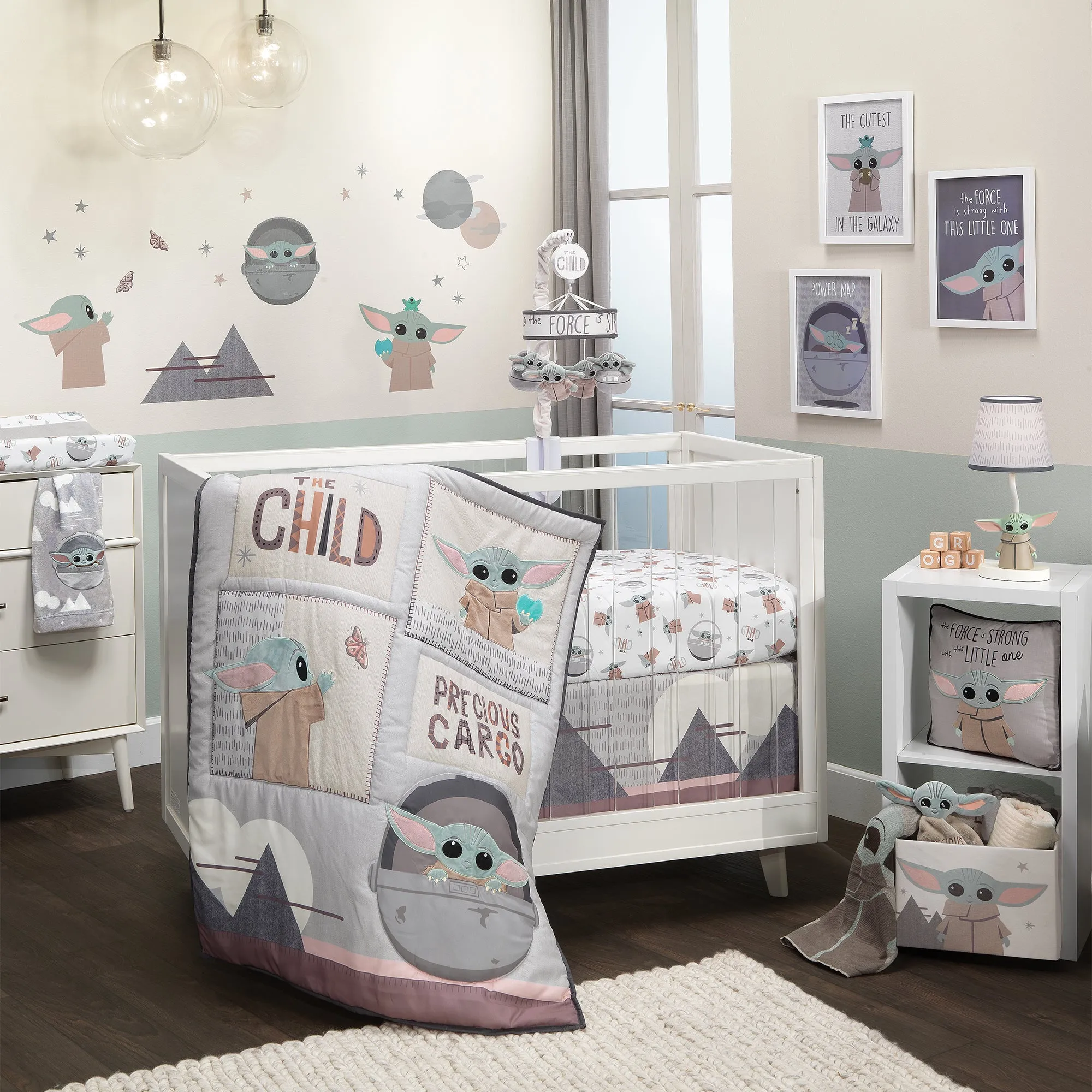 Star Wars The Child Fitted Crib Sheet